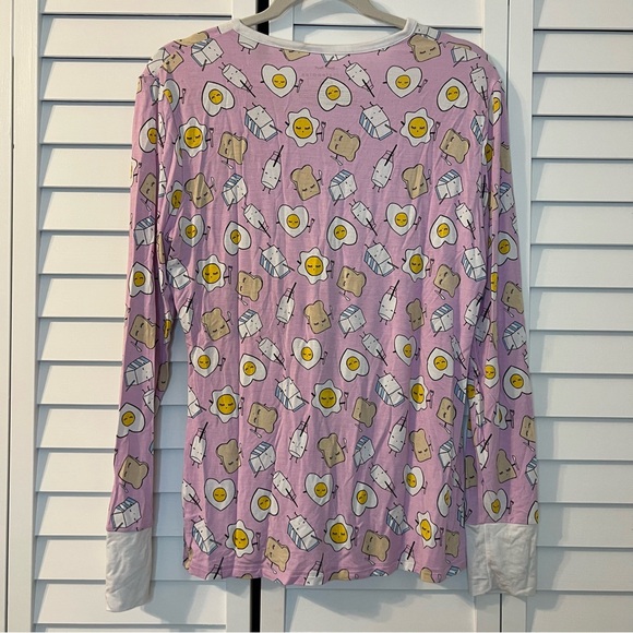 Little Sleepies Egg Print Pajama Top - Picture 3 of 6